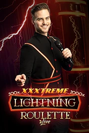 Lightning Roulette live casino game tile at Maxispin Casino